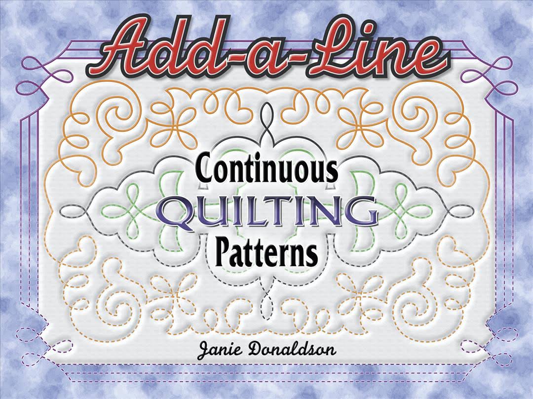 Add a line Continuous Quilting Patterns Quilted Dragon