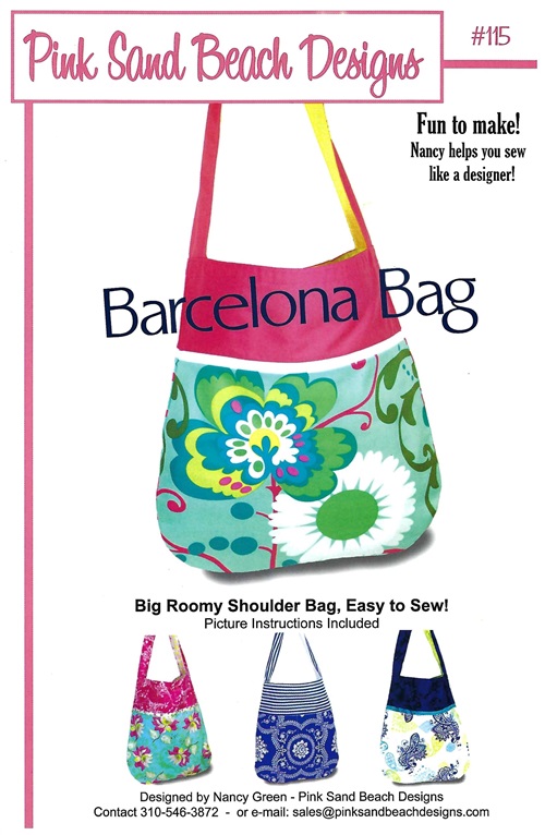 Barcelona Bag - Quilted Dragon