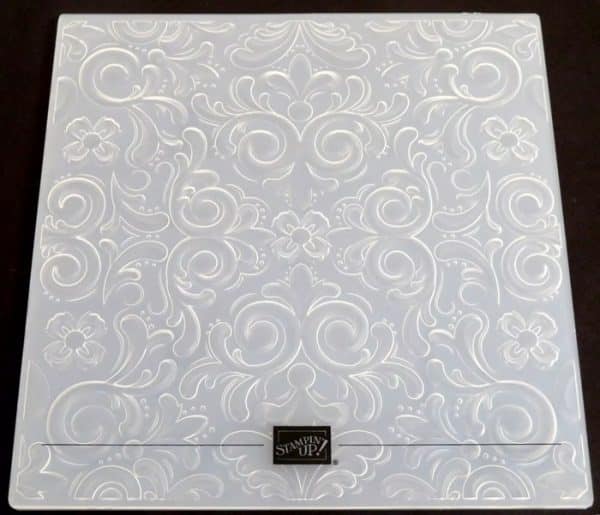 Stampin' Cut & Emboss Parisian Flourish 3D Folder - Image 2