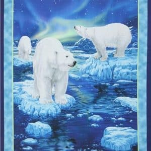 197 Polar Bear panel qt35x42